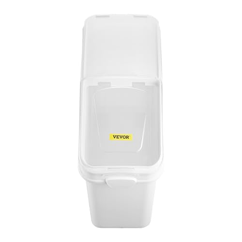 VEVOR Ingredient Bin with Scoop 21 Gallon, 400 Cup Rice Storage Container - size: 21 Gallon