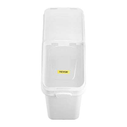 VEVOR Ingredient Bin with Scoop 21 Gallon, 400 Cup Rice Storage Container - size: 21 Gallon