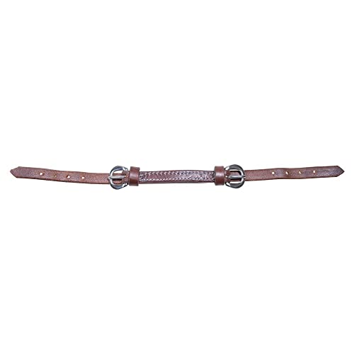 Schneiders Billy Royal Oiled Hermann Oak Leather Curb Strap | Billy Royal Curb Strap for Horses | Superior Comfort | Thick Center Section | Handcrafted Oiled Hermann Oak Leather | Made in USA