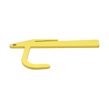 Chain Link Fence Metal Banana Clip Fabric Stretching and Tensioning Tool (Pack of 5)- Made in The USA