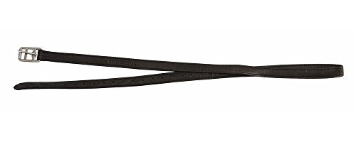 Henri de Rivel Triple Covered Stirrup Leathers - color: Black, size: 60