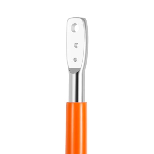 3 Hole Wire Twister Multi-Functional Bender High-tensile Wire Tool Twisting Tool Fencing Tool for Fixing Fence Wire and Wire Clip(Orange) - color: Orange