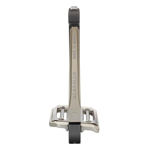 Acavallo Rel-X 180 Stirrups - color: Titanium