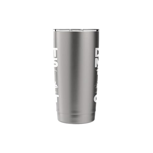 Don´t Mess With My Goat Cute Coat Pygmy Goat Farmer Stainless Steel Insulated Tumbler - color: Brushed Steel