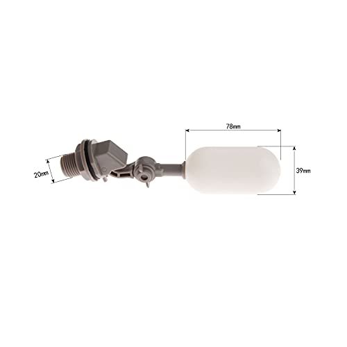 Pond Float Valve 1/2" Shut Off Valve Float Ball Valve