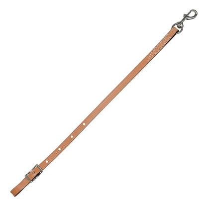 Circle Y Sharon Camarillo Breast Collar Tie-Up Wither Strap | Lightweight Durable Leather Adjustable Strap for Improved Mobility & Comfort | Horse Tack for Barrel Racing & Leisure Riding