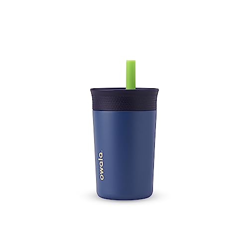 Owala Tumbler Kids Stainless Steel Water Bottle 12 oz Home Base - color: Home Base, size: 12 Ounces