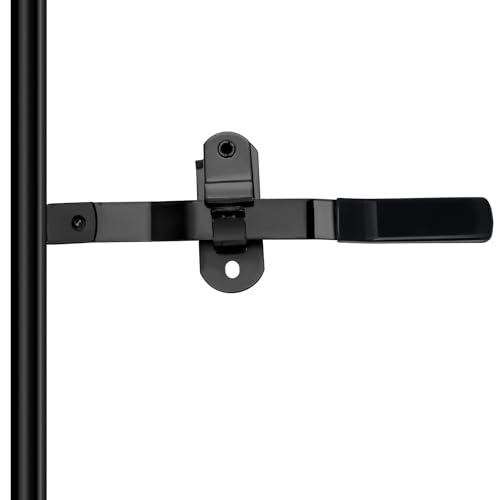 Hicarer Silver Cam Bar Enclosed Lock Trailer Zinc Plated, Black, 45 Inch - color: Black, size: 45 Inch