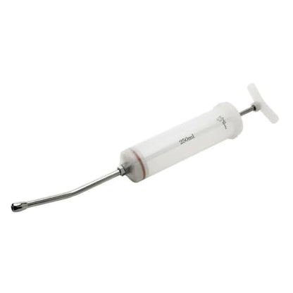 250mL Plastic Dose Syringe with Stainless Steel Nozzle – Large Capacity Equine Drenching Syringe for Horses, Livestock, and Veterinary Use – Durable Dental Dosing Tool for Oral Medications and Supplements