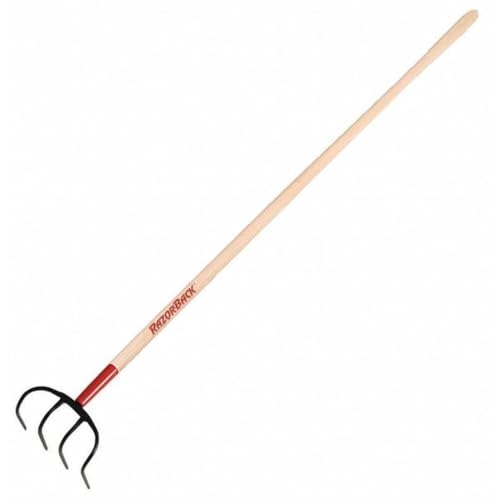 Tines With 60"Long Handle Refuse Hook