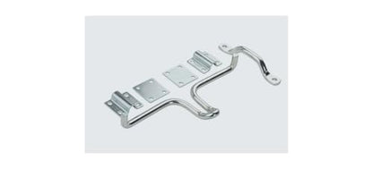 National Hardware Sliding Bolt Gate Latch, Steel, Zinc Plated | Slide Bolt Secures Metal Farm and Fence Gates; Reversible for Right or Left Hand Swing, Padlockable