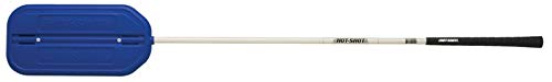 HOT-SHOT® Livestock Sorting Paddles | Cattle Sorting Paddle | Livestock Handling Equipment | Farm and Ranch Sorting Paddle | 48" | Blue - color: Black, size: 48"
