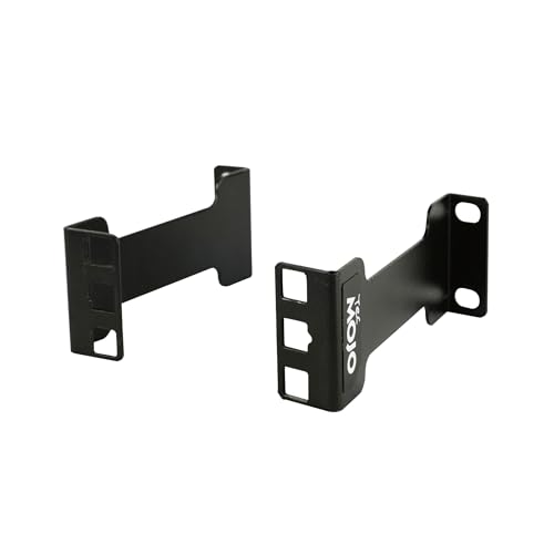 Tecmojo Server Rack Depth Extender - 1U - 4inch Depth - TAA Compliant - Recessed Rack Adapter - Rack Mount Adapter Kit - Network Rack Extender - size: 1U/4"
