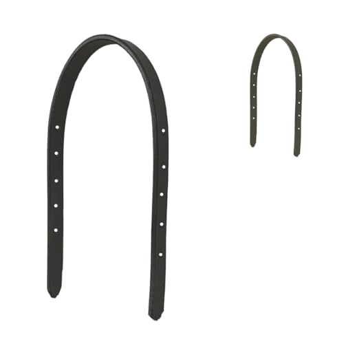 Tahoe Tack 14" Mini Horse Halter Replacement Breakaway Crown – Premium Single Layer Black Leather, Flexible and Durable Design