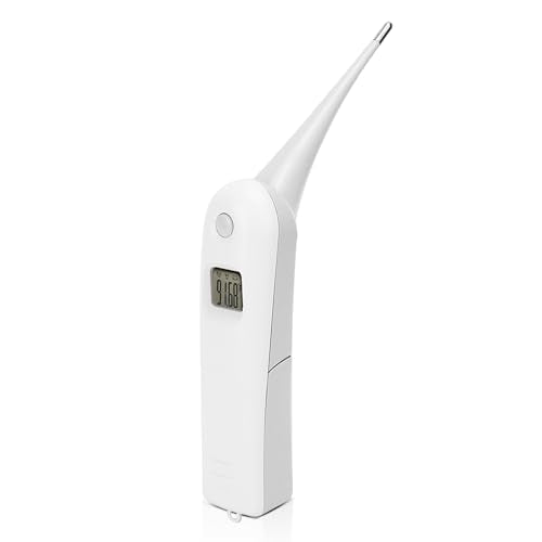 Pet Thermometer, Fast Read Digital Veterinary Thermometer, Animal Temperature Monitor, Pet Temperature Tester for Dogs, Cats, Horse,Cattle, Pigs,Birds, Sheep