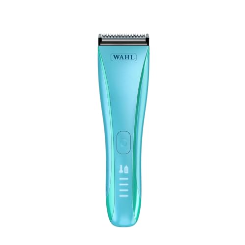 Wahl Pro Animal Motiva2, Professional Pet Clipper, Blue Ivy | Cordless Clippers for Dogs, Cats, and Horses, Digital Display with LED Indicator, Comfortable Grip, Travel-Friendly - color: Blue Ivy