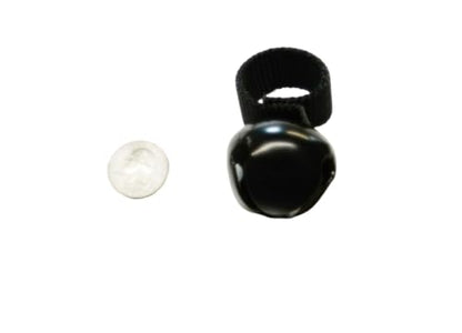Steel Dog Collar Bell (Bear Bell) - color: Black