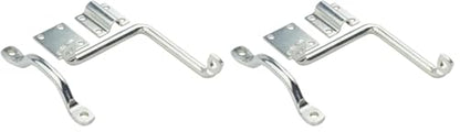 National Hardware N156-042 V13B Door and Gate Latch in Zinc Plated (Pack of 2) - size: 1 Count (Pack of 2), style: Retail Packaging