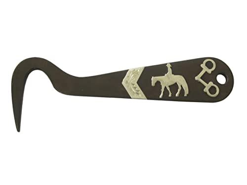 AJ Tack Wholesale Antique Brown Hoof Pick - Team Roping - color: Team Roping