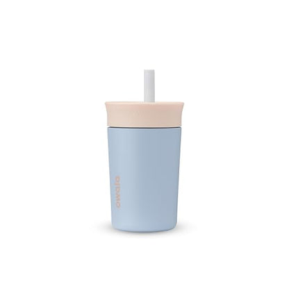 Owala Tumbler Kids Stainless Steel Water Bottle 12 oz Seas The Day - color: Seas the Day, size: 12 Ounces