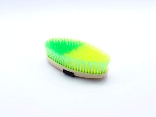 All Purpose Horse Grooming Body Brush - 2 Pack / 12 Pack - color: Orange,Pink