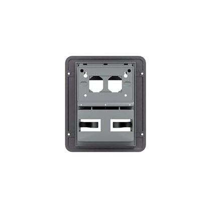 TayMac Weatherproof Deck Outlet Cover, Low Profile, ADA Compliant, Bronze - color: Bronze