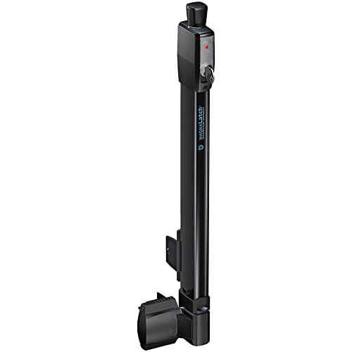 National Hardware Pool Safety MagnaLatch Top Pull, 21", Black | Magnetic Self-Latching Design with Key Lock and Vertical Adjustment for Wood, Vinyl and Metal Pool Fence Gates