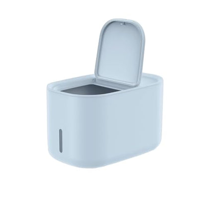 Zuutii Rice Storage Container 11lbs,Food Container, Dry Food Storage, 7.2lbs Pet Food Dispenser, Large Storage Bin with Lid,Silicone Ring & Moisture Proof (Light Blue) - color: Light Blue