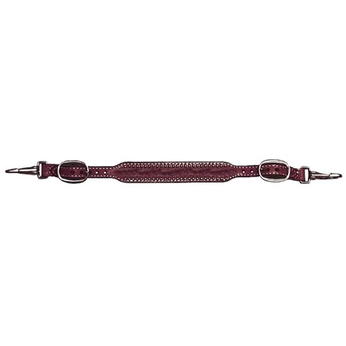 CIRCLE Y Wither Strap-Ss-Spots-3/4 (0010-0001) - color: Walnut