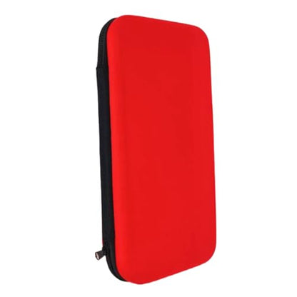 First Aid Hard Case Empty, Red EVA Medical Bag for Home Health, Emergency Responder, Camping Outdoors - color: Red LB