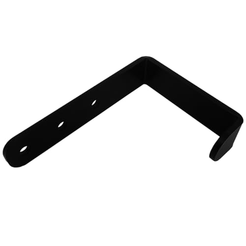4 Pcs Black Heavy Duty Metal j Hooks for Hanging 280 lbs, Wall Mount Hook for Hanging Garage Storage Home Office Gym Sports Equipment, Tool Organization,Small U Hooks (XL) - size: X-Large