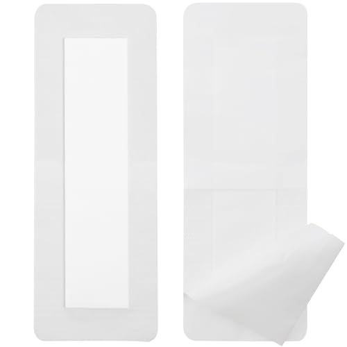 Extra Long Adhesive Island Dressing 10 Pcs, 4"x14" Knee Replacement Surgery Gauze Bandages Wound Breathable Bordered Hip Surgery Back Incision Post Surgical Recovery Individually Wrapped - color: Breathable Non-woven, size: 4 x 14 Inch (Pack of 10)