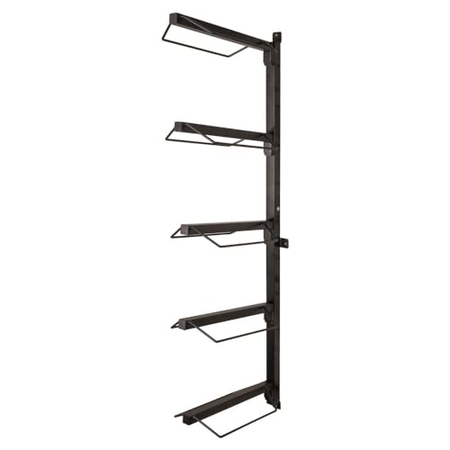 EASY-UP Mounted Saddle Racks | Optimal Storage Solution for Horse Saddles - style: 5 Tier Saddle Rack