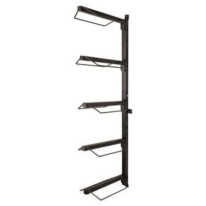 EASY-UP Mounted Saddle Racks | Optimal Storage Solution for Horse Saddles - style: 5 Tier Saddle Rack