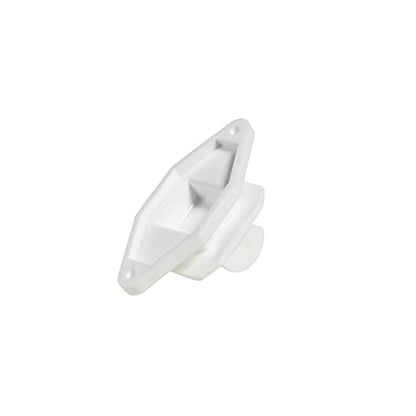 50 Pack Electric Fence Wood Post Claw Insulators, White