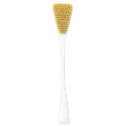 Fuller Brush Exfoliator & Scrub Body Brush - 16-inch Contoured Handle with Polyester Bristles - an All-Over Reach Including Back, Neck, Shoulders & Feet - Soft, Durable & Gentle on Your Skin