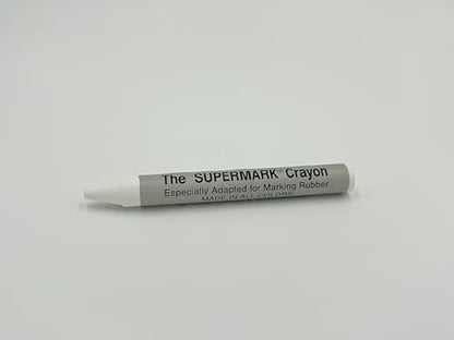 Supermark Crayon,Our most sought-after crayon,Perfect for Roofing,TPO,PVC,EPDM,1 DOZEN,white