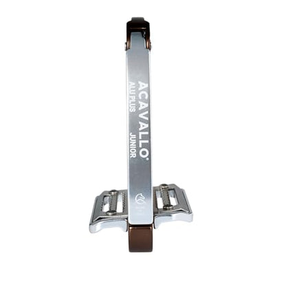 Acavallo Alupro Junior Stirrups, One Size, Black, Set of 2 - color: Brown