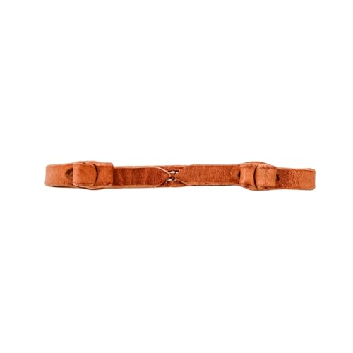 AJ Tack Harness Leather 2 Button Curb Strap