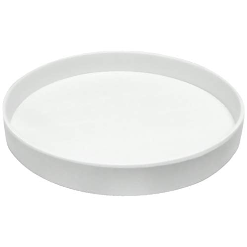 Reptile Water Food Dish Bowl Turtle Feeder Tortoise Feeding Dish Container (M, White) - color: White, size: M