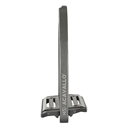 Acavallo Arco Evolution Alupro Stirrups, One Size - color: Titanium