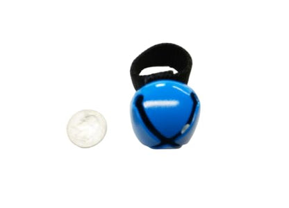 Steel Dog Collar Bell (Bear Bell) - color: Blue