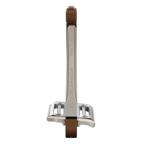 Acavallo Rel-X 180 Stirrups - color: Golden Brown