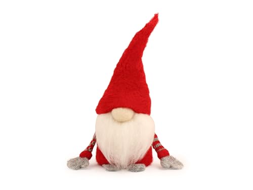 Wizardi Beginner Needle Felting Kit for Adults - Yule Tomte. Fantasy Felting Kit 20cm Tall. Felting Tools. Wool Felting Supplies. Felt Crafts. Wool Felt. The Makerss - color: Yule Tomte