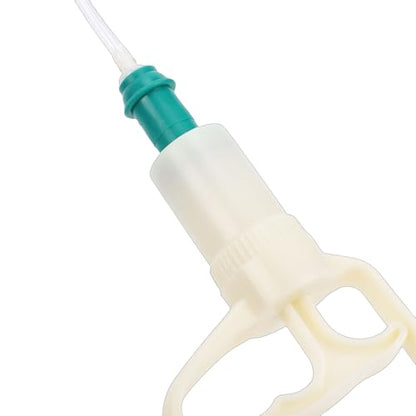Goat Milking Machine, 2L Milk Machine Manual Goat Milker Stainless Steel Bottle Portable Milking Kit for Milk Plant Farm