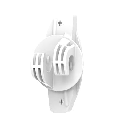 Gallagher White Wood Post Wide Jaw Claw Insulator 25-Pack | Durable UV-Resistant Insulators for Polywire, Polytape, and Steel Wire | Secure and Long-Lasting