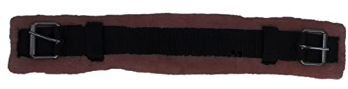 Miniature Quilted Bareback Pad with Fuzzy Fleece Bottom and 20" Girth - color: Brown