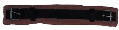 Miniature Quilted Bareback Pad with Fuzzy Fleece Bottom and 20" Girth - color: Brown
