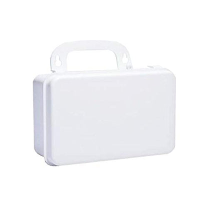 Kemp USA 10 Capacity Unit Plastic First Aid Kit Box with Weather-Resistant Gasket Empty Mountable Medical Storage Case Durable Living Hinge & Secure Clasps (Small) - size: Small