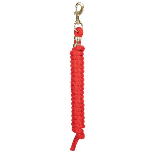 Weaver Equine Performance Lead Rope, Long Horse Lead Rope with Quick Halter Attachment, Soft Comfort Grip, Barn Horse Tack for Daily Use & Showing